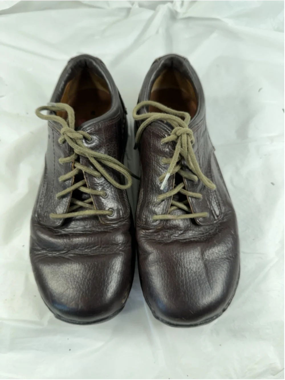 Red Wing Men sz 8 8704 Safety Work Comfort Oxford Brown Leather Shoe